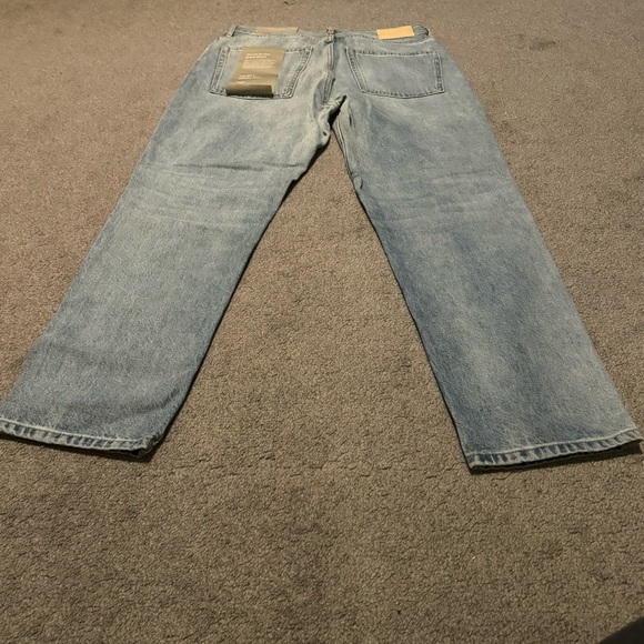 Everlane 90s Cheeky Jeans High Waisted Straight Leg Light Wash Minimalist New 30 - Picture 12 of 13